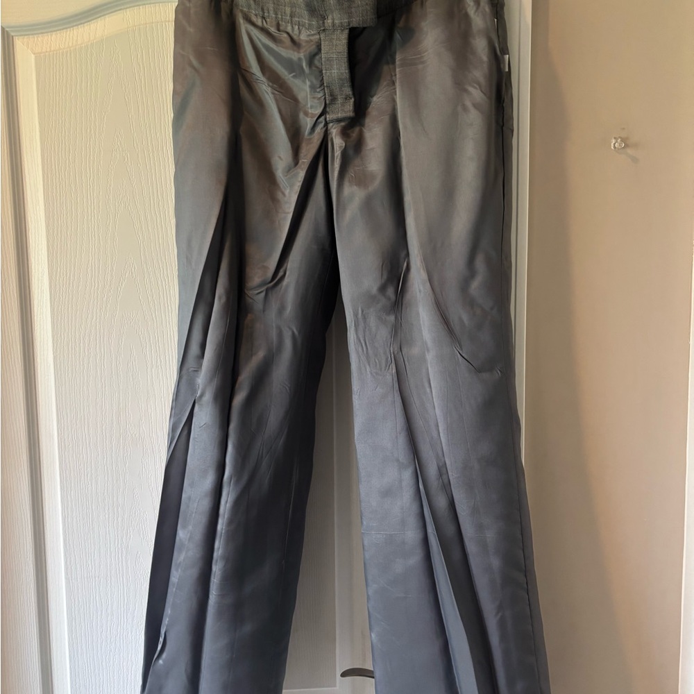 ANN TAYLOR Classic Lined Gray Dress Pants - Picture 11 of 13